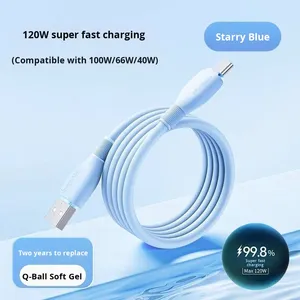 <span class=keywords><strong>Cavo</strong></span> Dati TPE Type-C 120W Ricarica Super Veloce per Telefono Cellulare Auto <span class=keywords><strong>USB</strong></span> IOS <span class=keywords><strong>Stampante</strong></span> per 6A - Product Image 3