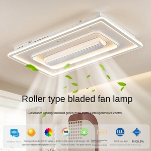 Simple Modern LED Ceiling Lamps 3CCT Indoor <b>Fan</b> for Home Office Bedroom Balcony Entrance Closet Cloakroom Family Walkway 6000K - Product Image 4
