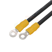 Connecteur de câble pour faisceau de câblage photovoltaïque en cuivre monobrin avec borne annulaire en PVC 3,5-4 mm²