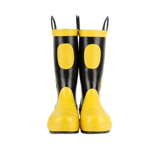 YIDAO <span class=keywords><strong>Bottes</strong></span> de pompier et EMS doublées de feutre pour hommes et femmes avec résistance chimique FR Upperand Steel Toe Fire Fighter Boots - Product Image 3