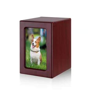 El Yapımı Çam Ahşap Kişiselleştirilmiş Anıt Entegre Fotoğraf Çerçeveli Hatıra Hayvan Cenaze Malzemeleri Evcil Hayvan Kremasyon Külleri İçin Urn - Product Image 6