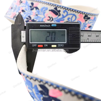 Ruban Jacquard à Motifs Ethniques Haute Ténacité, Sangle Épaisse de 5 cm pour Sacs, en Imitation Nylon et Dacron, 50 Yards/Rouleau