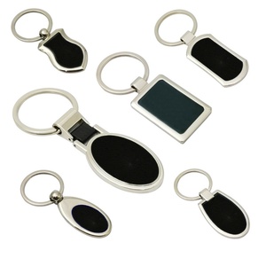 No Minimum Made Engraved Company Logo Name KeyChain Holder Blank Sublimation <b>Custom</b> Metal <b>Key</b> Chains - Product Image 3