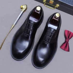 Chaussures Oxford de Luxe Haut de Gamme 2025 pour Hommes en Cuir Véritable, Façonnées à la Main, Antidérapantes, Légères et Respirantes, Idéales pour Affaires et Tenues Décontractées - Product Image 2
