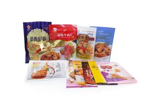 ถุงซีลความร้อนพิมพ์กราเวียร์ PET+PE กันความชื้น แบบตั้งได้ สำหรับบรรจุอาหารแช่แข็ง ซูชิ และขนมขบเคี้ยว - Product Image 6