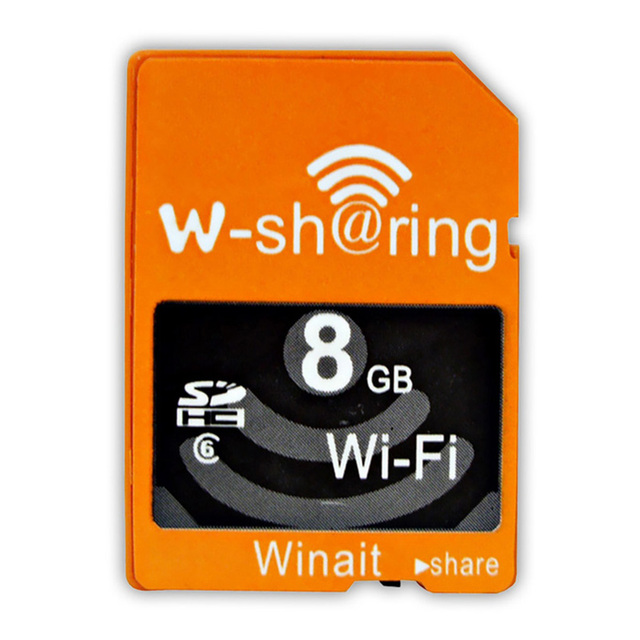 Wi-Wireless SD Card 8GB Class 10 SD Memory Card for Eye Fi Transcend Ez Share