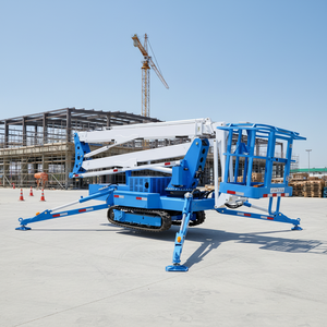 รถกระเช้าบูมแบบตีนตะขาบขนาดกะทัดรัด ยี่ห้อสไปเดอร์แมน ยกสูง 12-22 เมตร จากโรงงานโดยตรง - Product Image 5