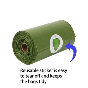 Custom Eco-Friendly Simple Lavender Scent Biodegradable <b>Compostable</b> Degradable Dog Poop <b>Bags</b> - Product Image 3