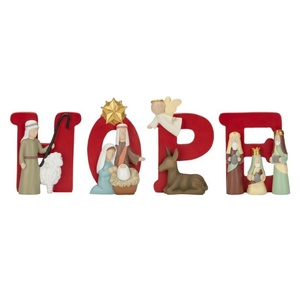 Treo Nhự<span class=keywords><strong>a</strong></span> Thánh Gia Đình Giáng Sinh Đồ Trang Trí Giáng Sinh Cho Giáng Sinh Cây Trang Trí Tôn Giáo Các Mặt Hàng - Product Image 6