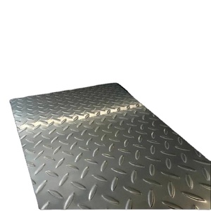 Chine Fournisseur Fabricant Personnalisé Antidérapant Vérifié En Relief En Acier Inoxydable <span class=keywords><strong>Plaque</strong></span> 430 304 316L Liste De Prix D'usine - Product Image 1