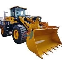 Gebrauchter SDLG L958F Radlader 5 Tonnen Schwerlastmaschine mit Weichai-Motor Niedriger Kraftstoffverbrauch für Straßenprojekte SDLG L958 956F
