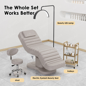 Win Multifunctional Backrest Facial Spa Table for Salon Living Room Beauty Foam Topper Modern Furniture Electric Foldable - Product Image 3