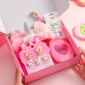 Caja de Regalo de la Serie Unicornio para Niños, Set de Papelería para Regalo de Cumpleaños, Caja de Regalo para Estudiantes - Product Image 5
