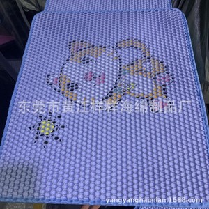 Tapis de litière pour chat imprimé Eva, rectangulaire, imperméable, facile à nettoyer, accessoires pour animaux de compagnie pour chat - Product Image 3