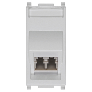 Connecteurs optiques multi-prises LC argentés 50/125 4.1x2.8x5.3 - Product Image 1