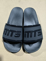 Sandales personnalisées pour hommes, imprimées en 3D, en caoutchouc PVC, antidérapantes, avec logo