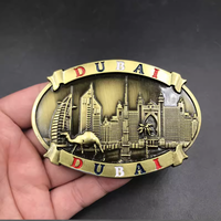 Aimants de réfrigérateur personnalisés DIY, logo, motif de pays, alliage métallique, personnalisation 3D en relief, imperméables, durables, cadeaux promotionnels
