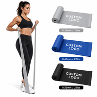 Bande de Résistance en Latex Robuste pour Fitness, Yoga, Pilates, Étirements et Entraînement – Écologique, Haute Élasticité, Vente en Gros, Logo Personnalisé