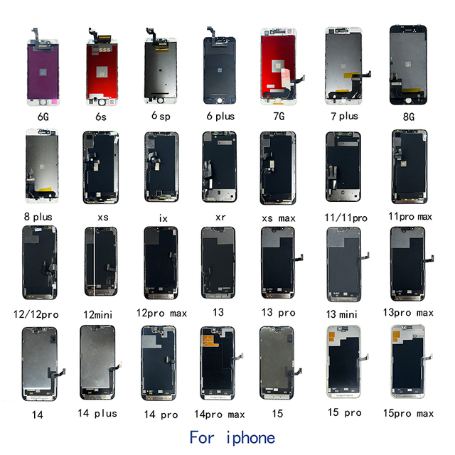 Mobile Phone Screen Assembly In-cell for ZY/KD/JK/HL/GX/YK/JH for Models Wholesale
