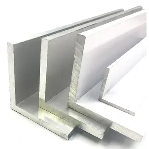 Factory Direct Sale White Aluminum Angle Bars 6003 6060 6061 6065 6082 Aluminum Angle Bar