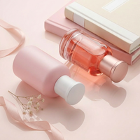 Flacons de parfum de qualité en verre dépoli mat cylindrique vide de 100 ml, design élégant du fabricant Anding