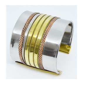 2024 Kenya Africa Multi Color Beaded <b>Bracelet</b> Minimalism Jewelry <b>Bangle</b> Cuff USA Shiny Gold Color Jewelry Brass <b>Bracelet</b> Jewelry - Product Image 3