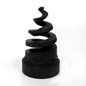 クリーニング傘ノズル付きスパイラル冷却ダスト除去脱硫脱硫洗浄マイクロ加工用 - Product Image 1