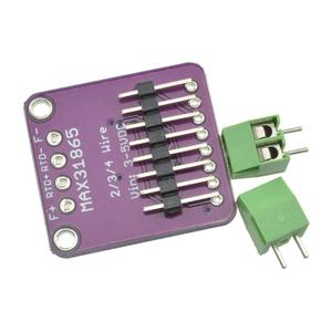 Module de capteur MAX31865 <span class=keywords><strong>PT100</strong></span> PT1000 RTD, carte de détection de température par résistance au platine pour expériences industrielles - Product Image 4