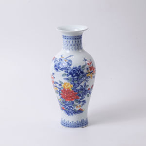 创意中国传统蓝白花盆陶瓷陶瓷花瓶家居装饰 - Product Image 5
