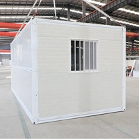 Maisons conteneurs pliantes chinoises, préfabriquées, portables, modulaires, à dépliage rapide, pour maisons, habitations et camps