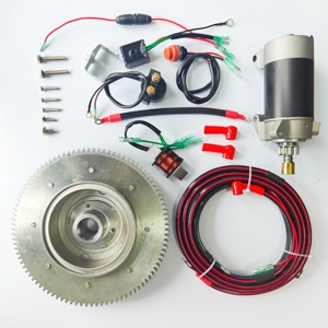 Nuovo Kit di Conversione Avviamento Elettrico a Benzina 63V-85550-00 per Motore Fuoribordo YAMAHA 2 Tempi 15HP 2 Cilindri per Uso Marino - Product Image 3