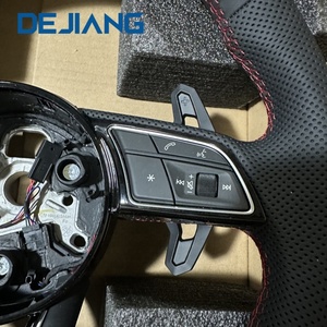 <span class=keywords><strong>Volant</strong></span> en cuir perforé personnalisé <span class=keywords><strong>S</strong></span> <span class=keywords><strong>Line</strong></span> pour <span class=keywords><strong>Audi</strong></span> A3 8V A4 A5 A6 A7 B7 B8 B8.5 S3 S4 S5 B9 C7 RS5 Q5 Q7 TTRS - Product Image 3