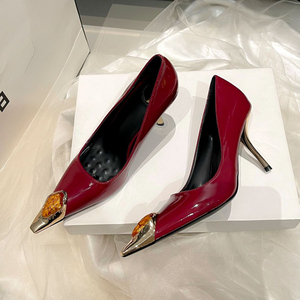 7CM/9CM Hot Selling Zandalias <b>Glitter</b> Rhinestone Talon Femmes Summer Shoes Rhinestone Fashion Heels - Product Image 2