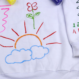 Pintura Textil de la Mejor Marca en Oferta, Pintura Textil Divertida al por Mayor OEM, Juego de Pinturas Textiles para Crear Tu Propio Logotipo o Diseño en <span class=keywords><strong>Camisetas</strong></span> <span class=keywords><strong>con</strong></span> Spray - Product Image 5