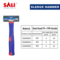 Marteau de démolition SALI de haute qualité 2/3/4 lb, outils à main pour briser les murs