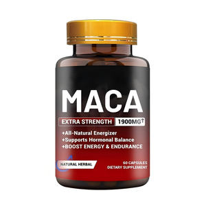 Vente en gros de capsules et comprimés d'extrait de racine de maca personnalisés, complément alimentaire naturel à base de plantes - Product Image 2