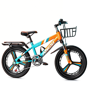 Bicicleta Deportiva para Niñas de 12, 14, 16 y 18 Pulgadas, de Una Velocidad, Color Morado, Bicicleta Infantil para Niños de 4, 5, 6, 7 y 8 Años - Product Image 1