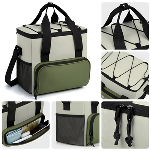 <span class=keywords><strong>Sac</strong></span> isotherme de pique-nique portable OEM ODM personnalisé avec logo, grande capacité, étanche, <span class=keywords><strong>pour</strong></span> le transport de vin, de boissons et d'aliments - Product Image 2