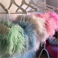 Écharpe plume d'autruche Boa pour femmes maison fête danse robe Cosplay Accecssoy mariage noël décor artisanat vêtements Costume