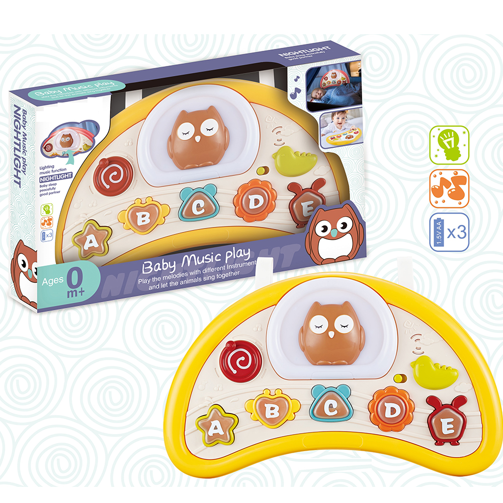 Лучший подарок, детская игрушка, пианино с музыкой и подсветкой, пластиковое пианино для детей