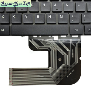 Tastiera per Laptop in Inglese Americano per <span class=keywords><strong>Hometech</strong></span> Alfa 150P X317A Nuova Nera - Product Image 5