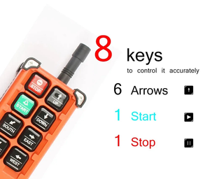 Industrial <strong>Crane</strong> Radio <strong>Remote</strong> <strong>Controller</strong> Wireless Switches Hoist <strong>Crane</strong> Control Lift <strong>Crane</strong> for <strong>Crane</strong> F21-E1B 220V/380V110V/12V24V - Product Image 2