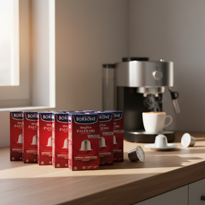 Capsule di Caffè Borbone Magica 100 Palermo Compatibili Nespresso per Macchina Espresso Portatile 0,15g/Capsula - Product Image 2