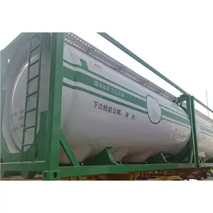 ASME CCS 27m3 20FT Low Price Bulk Fly fash Mobile Cement Bulk Tank Container
