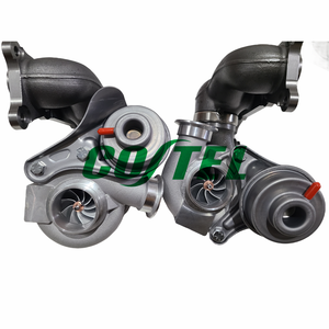 1 paire de turbocompresseurs Turbo Upgrade TD04L-17T compatible avec BMW N54 335i 335xi 335is 3.0L 2007-2013 49131-07000 49131-07001 - Product Image 1