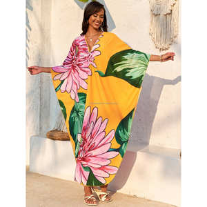 Vestito in Chiffon lungo fino al pavimento per feste Dubai cerimonie lavabili - Product Image 1