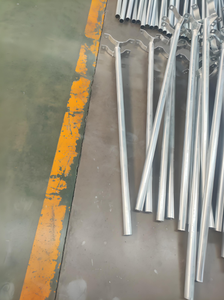 Palo telescopico della luce di strada in lega di alluminio dedicato all'industria energetica con lampada Brazo De Luminaria - Product Image 6