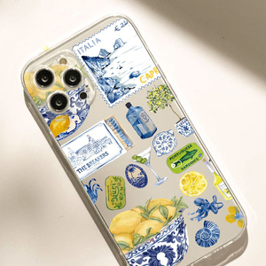<span class=keywords><strong>Coque</strong></span> de téléphone portable transparente en TPU souple avec impression de coquille de cocktail Lemon Stamp pour <span class=keywords><strong>iPhone</strong></span> <span class=keywords><strong>11</strong></span> 12 13 14 15 16 17 Pro Max Air - Product Image 4