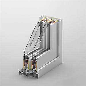 Di alta qualità su misura Multi tipo di vetro <span class=keywords><strong>PVC</strong></span> Patio porta scorrevole - Product Image 1