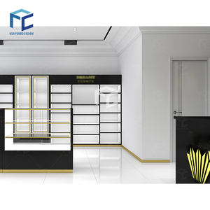 USA Local Fashion Cosmetics Shop Design d'intérieur Salon de beauté Vitrine et armoire avec lumières LED Affichage des parfums - Product Image 4